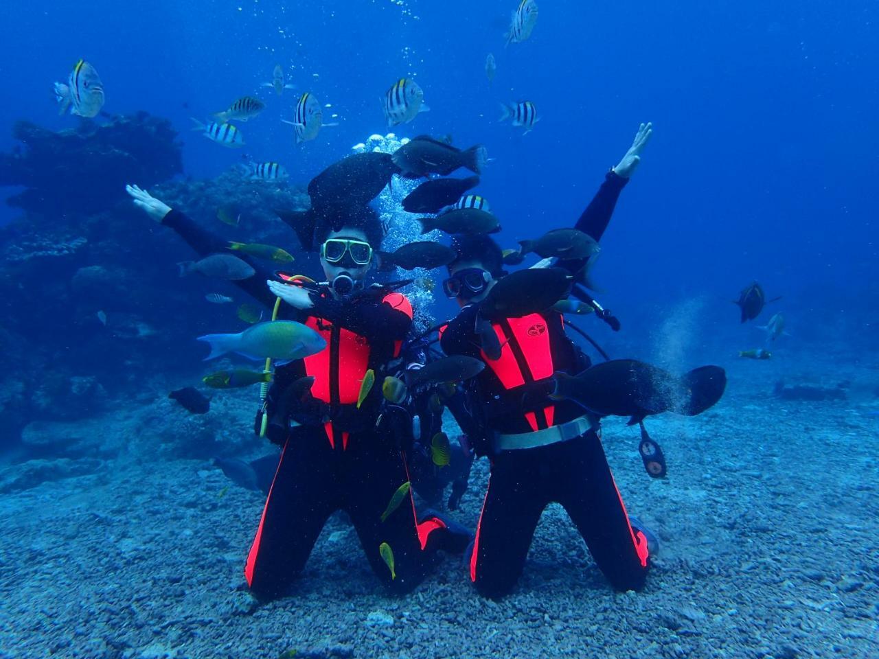 Qing Feng Diving B&B Ilha Verde Exterior foto